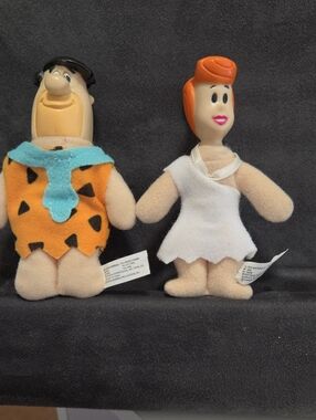 The Flintstones Fred And Wilma Promotional Toy.